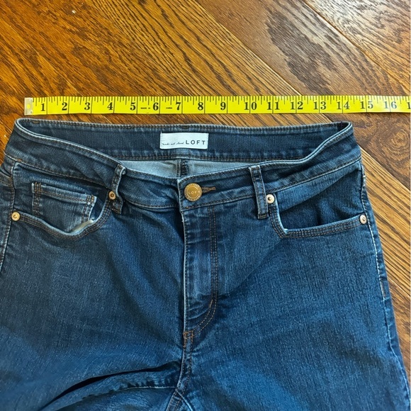 Loft women’s denim pants. Like new. Size 6/28 curvy skinny jeans. - Picture 8 of 9